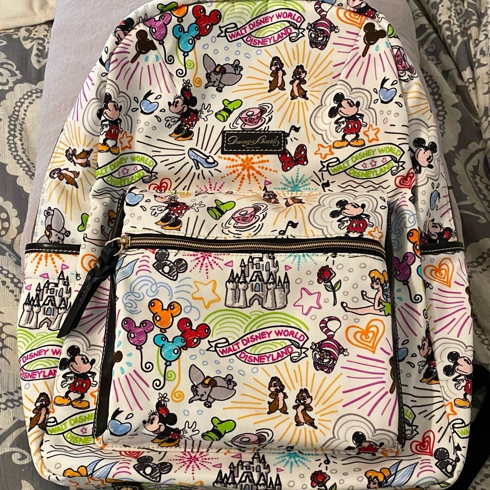 NWT Dooney & Burke Disney Sketch Backpack *HTF*